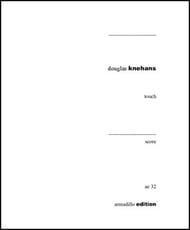 Touch piano sheet music cover Thumbnail